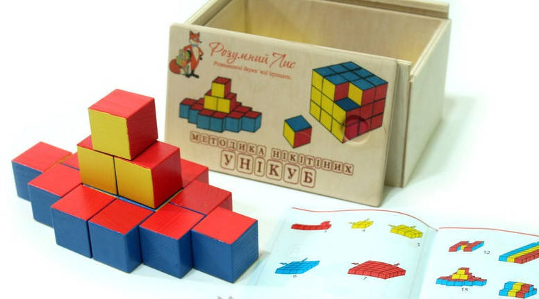 

Игрушка по методике Никитиных "Уникуб"