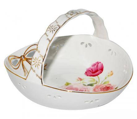 

Конфетница "Бант" с ручкой