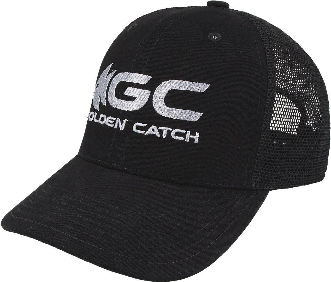 

Кепка Golden Catch Trucker черная (с сеткой), Черный