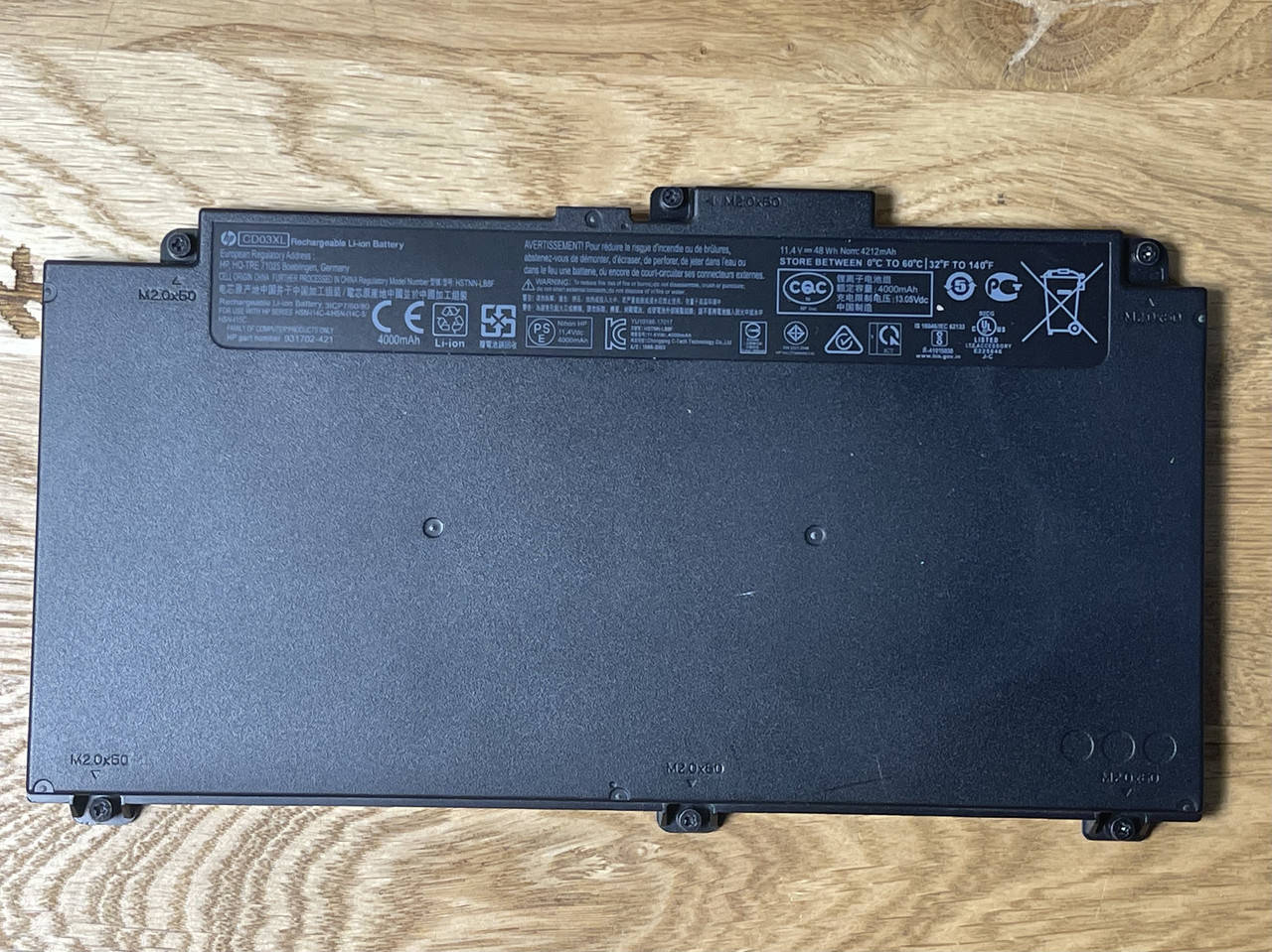 

Аккумулятор для ноутбука HP ProBook 640/650 G4 G5 931702-421, CD03XL ОРИГИНАЛ