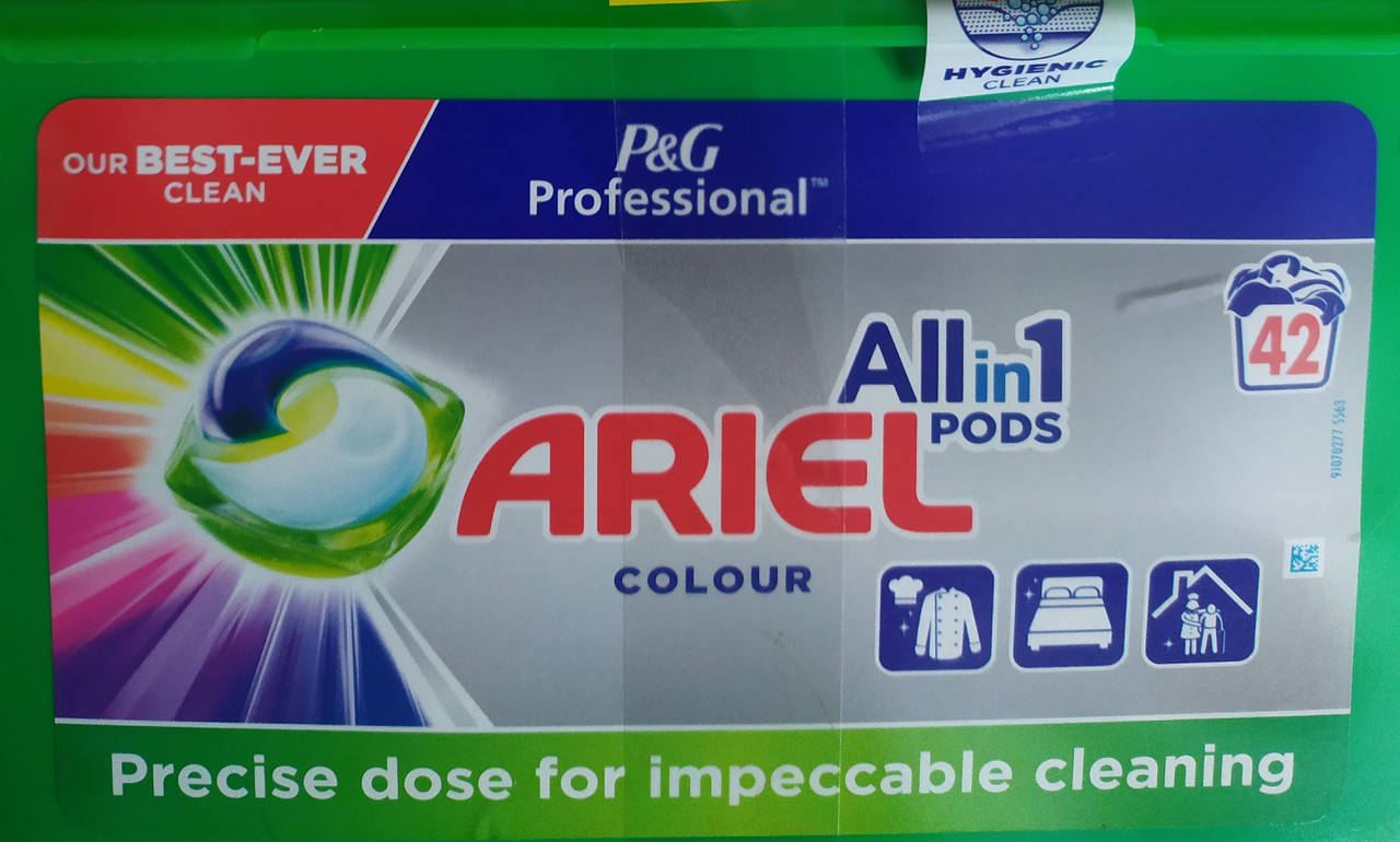

Капсулы для стирки Ariel 42 шт колор 3in1 COLOR для цветного белья Ариель Оригинал
