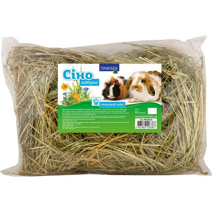 

Природа Сено Полевой микс для грызунов, 200г
