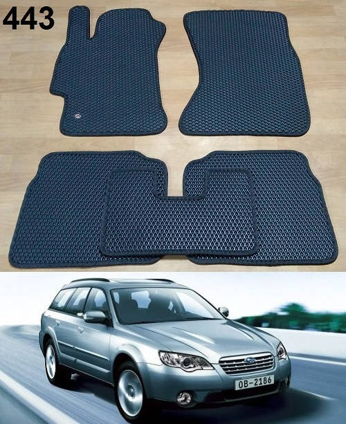 

Коврики ЕВА в салон Subaru Outback (BP) '04-09, Черный