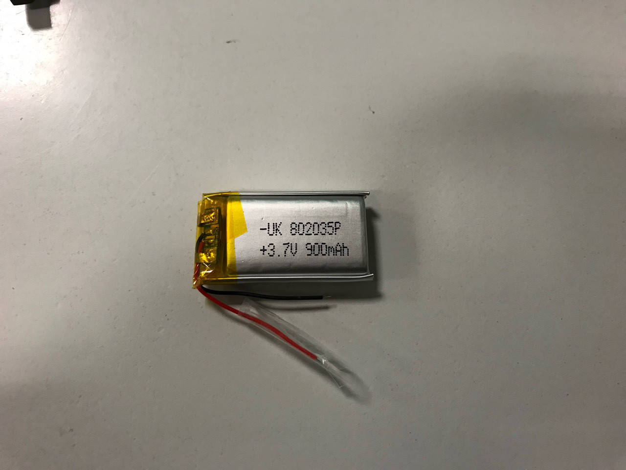 

Внутренний Аккумулятор 7.8*20*41 (900 mAh 3,7V) 802040 AAA класс в Запорожье, Серый