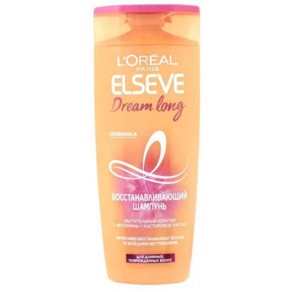 

Шампунь L'Oreal Paris Elseve Dream Long для длинных и поврежденных волос, 400 мл