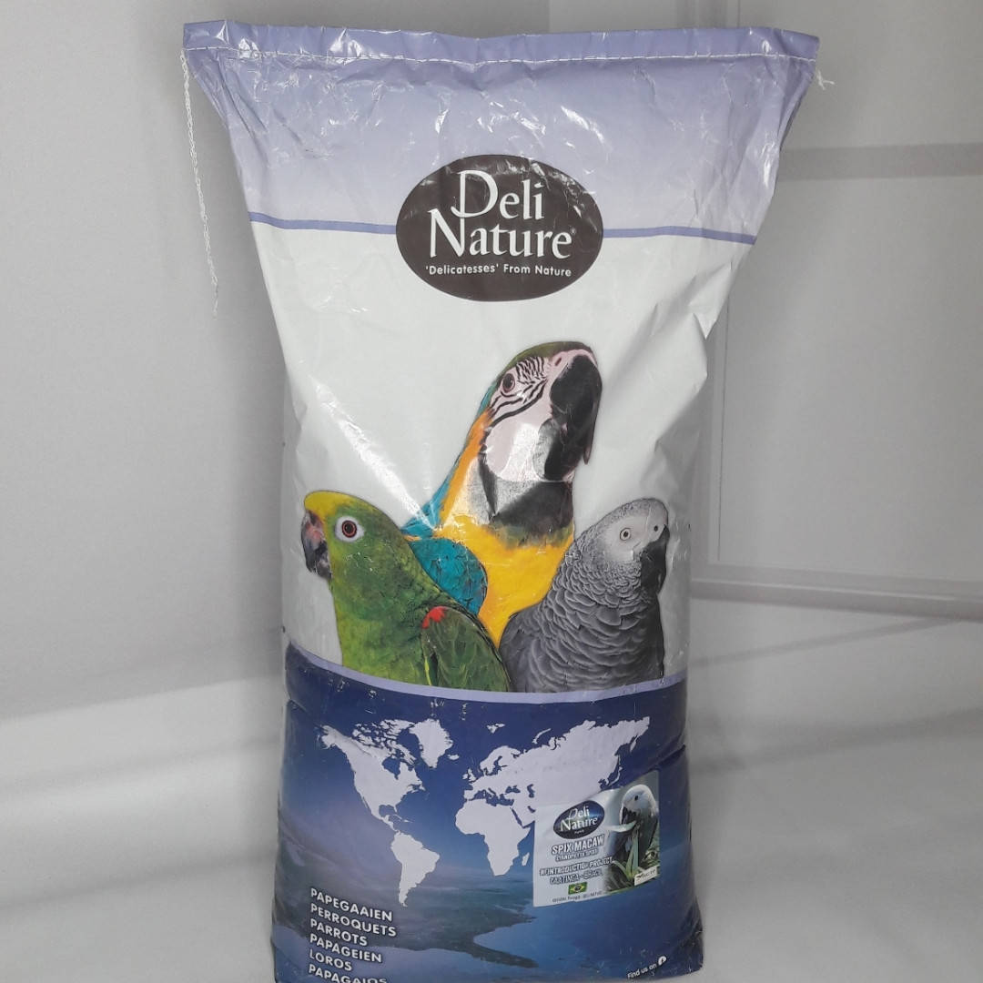 

Корм для крупных попугаев Deli Nature A60, 15 кг