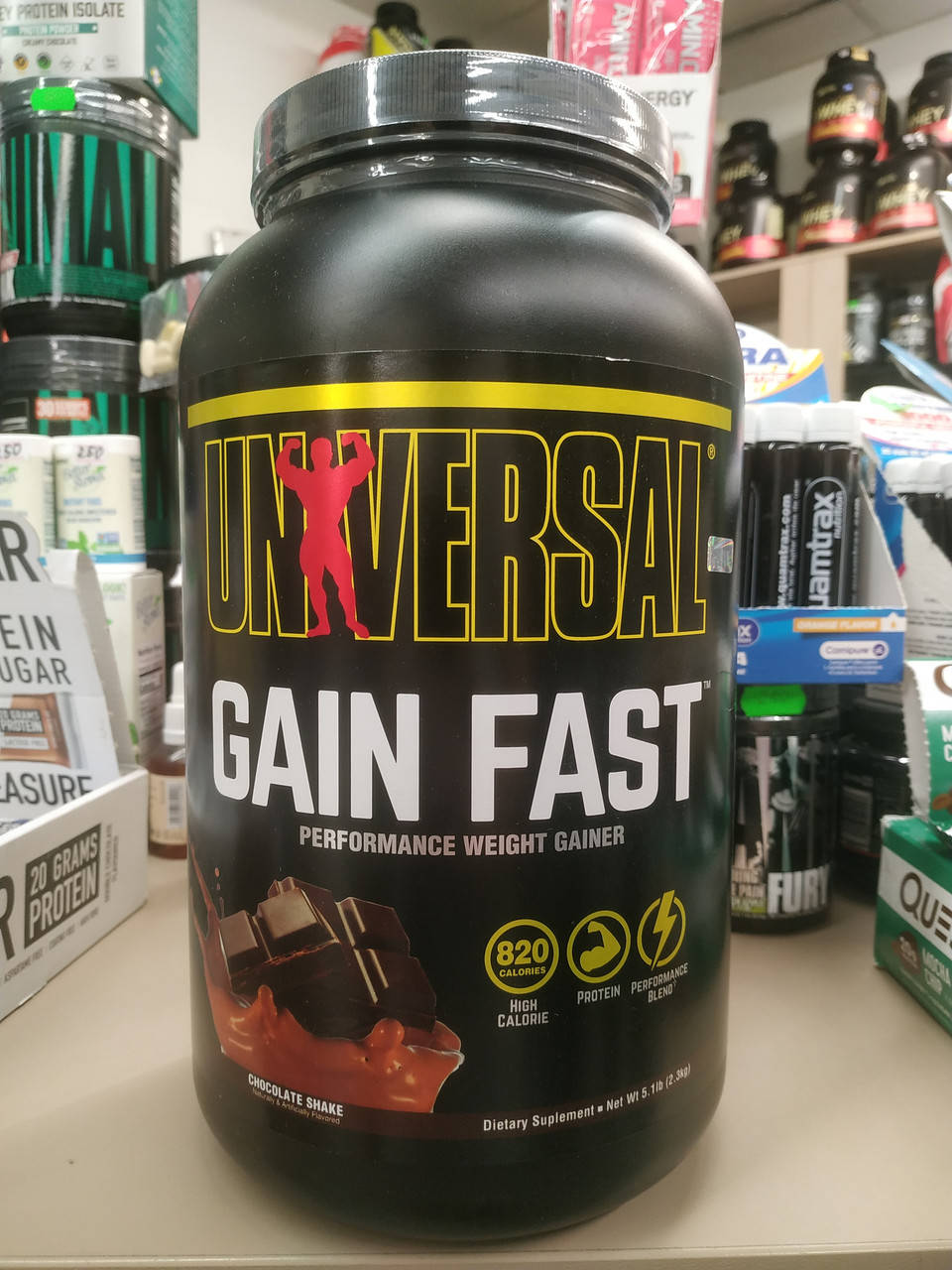 

Гейнер Universal Nutrition Gain Fast 3100 2.3kg гейн фаст для набору маси