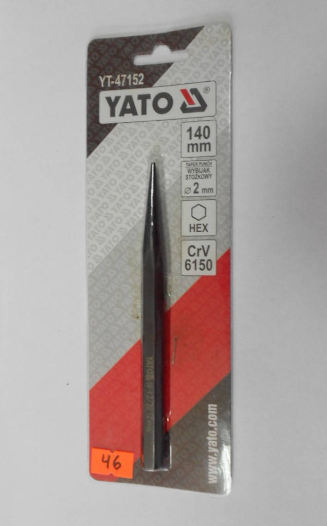 

Кернер слесарный YATO 2х140 мм
