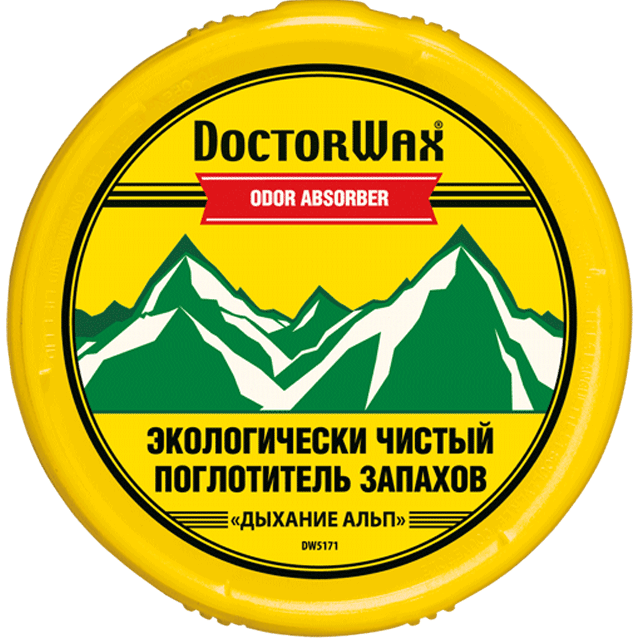 

Поглотитель запахов DoctorWax DW5171 «Дыхание Альп»
