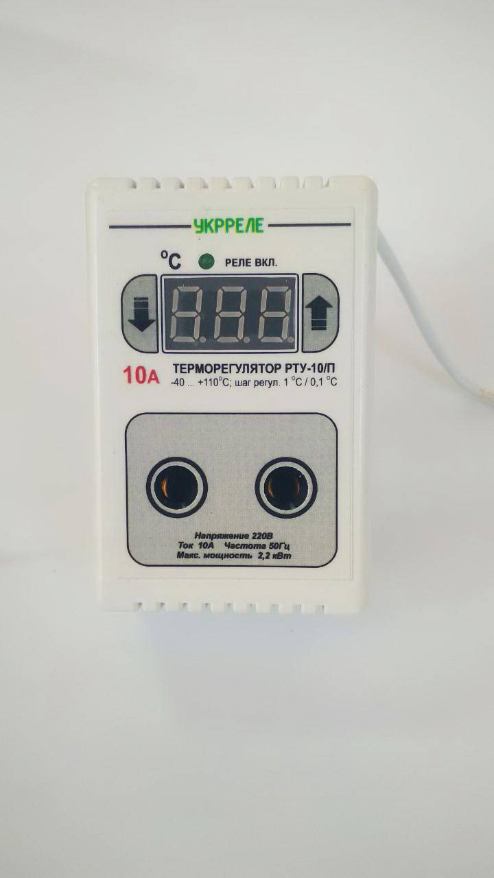 

Терморегулятор УкрРеле РТУ-10/П-NTC-К розеточного типа