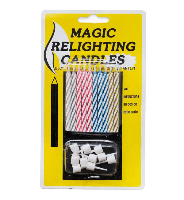 

Свечи в торт "Незадуваемые", набор 10 шт