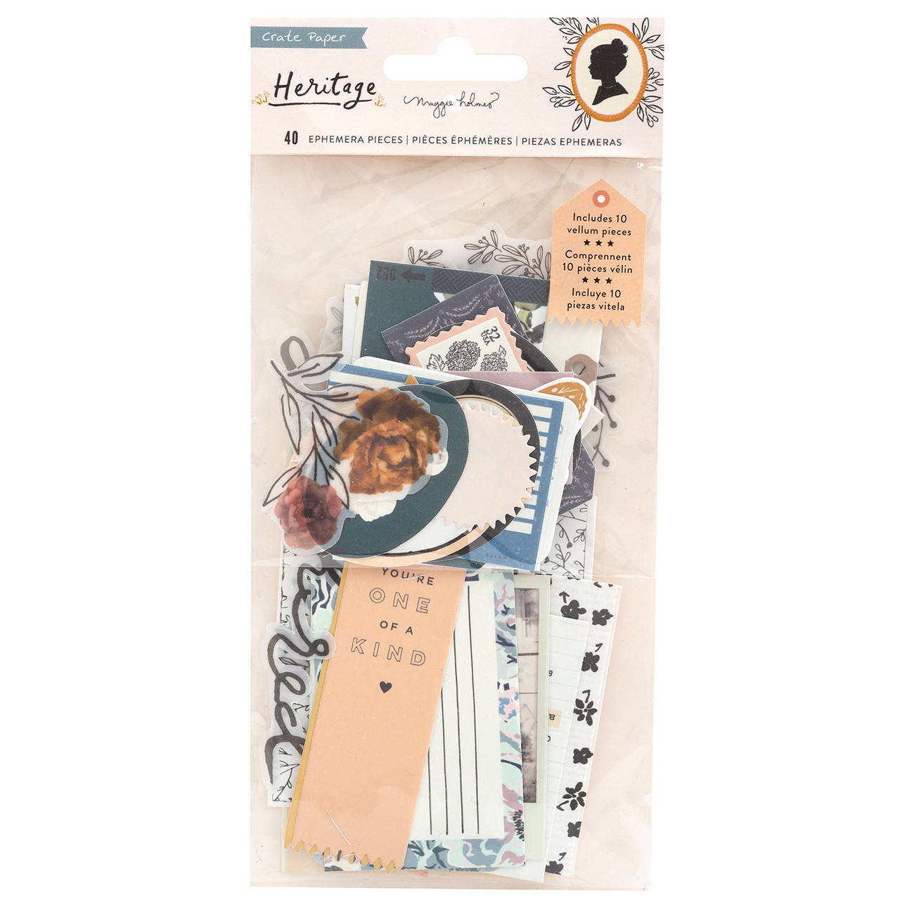 

Висічки - Heritage - Maggie Holmes - Crate Paper - 40 шт.