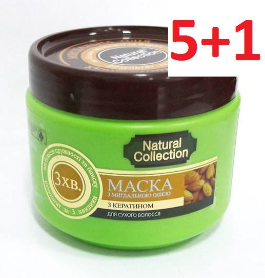 

Маска для волос с маслом миндаля Natural Collection