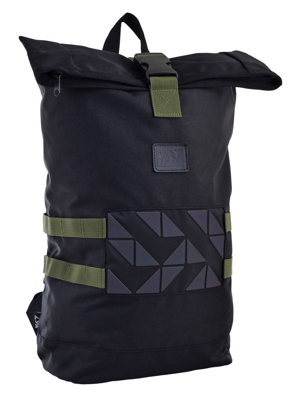 

Рюкзак городской YES Roll-top T-70 Navigator black код: 557240, Черный