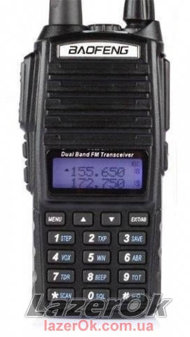 

Рация Baofeng UV-82 с гарнитурой