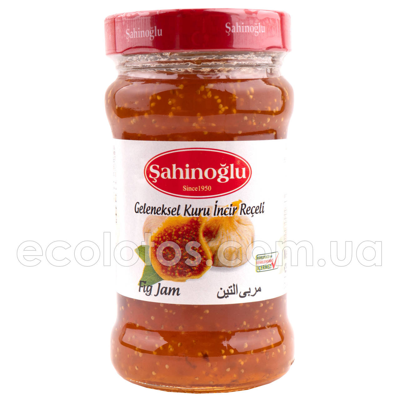 

Джем из инжира "Sahinoglu" 380 г, Турция