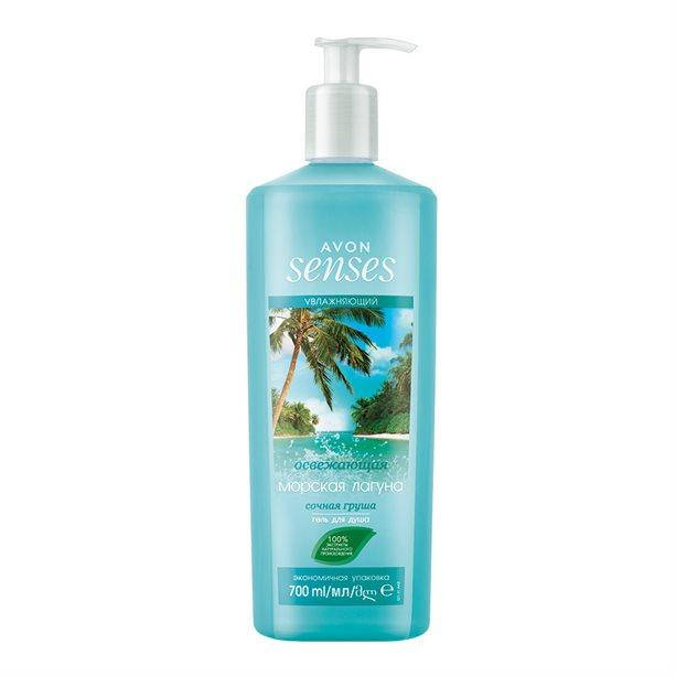 

Зволожуючий гель для душу Морська Лагуна Avon Senses(Ейвон), 720 мл, 16664