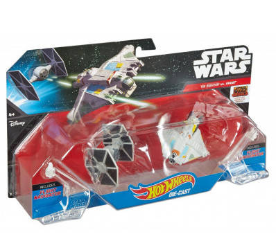 

Hot Wheels Star Wars Fighter & Ghost набор из 2 звездолетов из Звездные войны Mattel CGW90