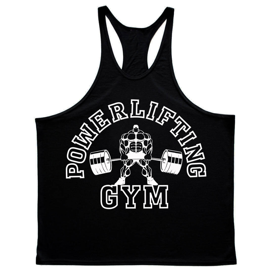 

Майка борцовка POWERLIFTING (Разные цвета) XL, Черный