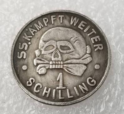 

1 шиллинг 1939 год SS Kampft Weiter
