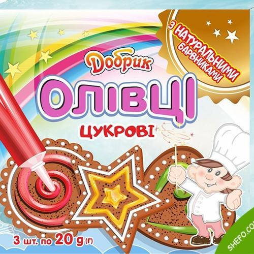 

Сахарные карандаши Добрик