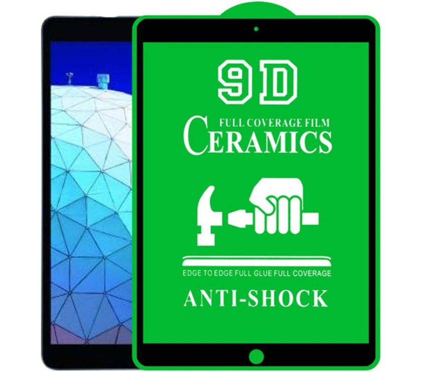 

Защитное пленка CDK Ceramics 9D Full Cover для Apple iPad 10.2" 9gen 2021 (013946) (black), Черный