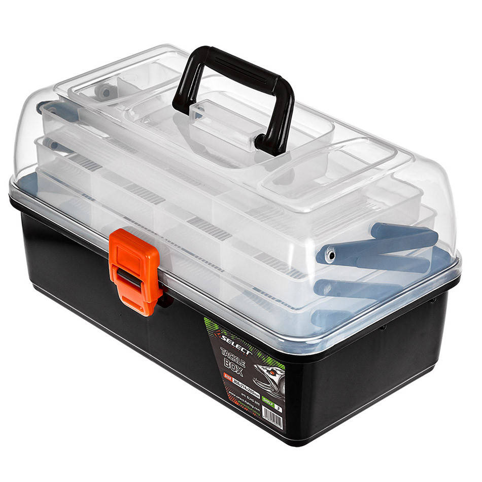 

Ящик рыболовный Select Tackle Box SLHS-305 3-х полочный 36.8х21.4х20см