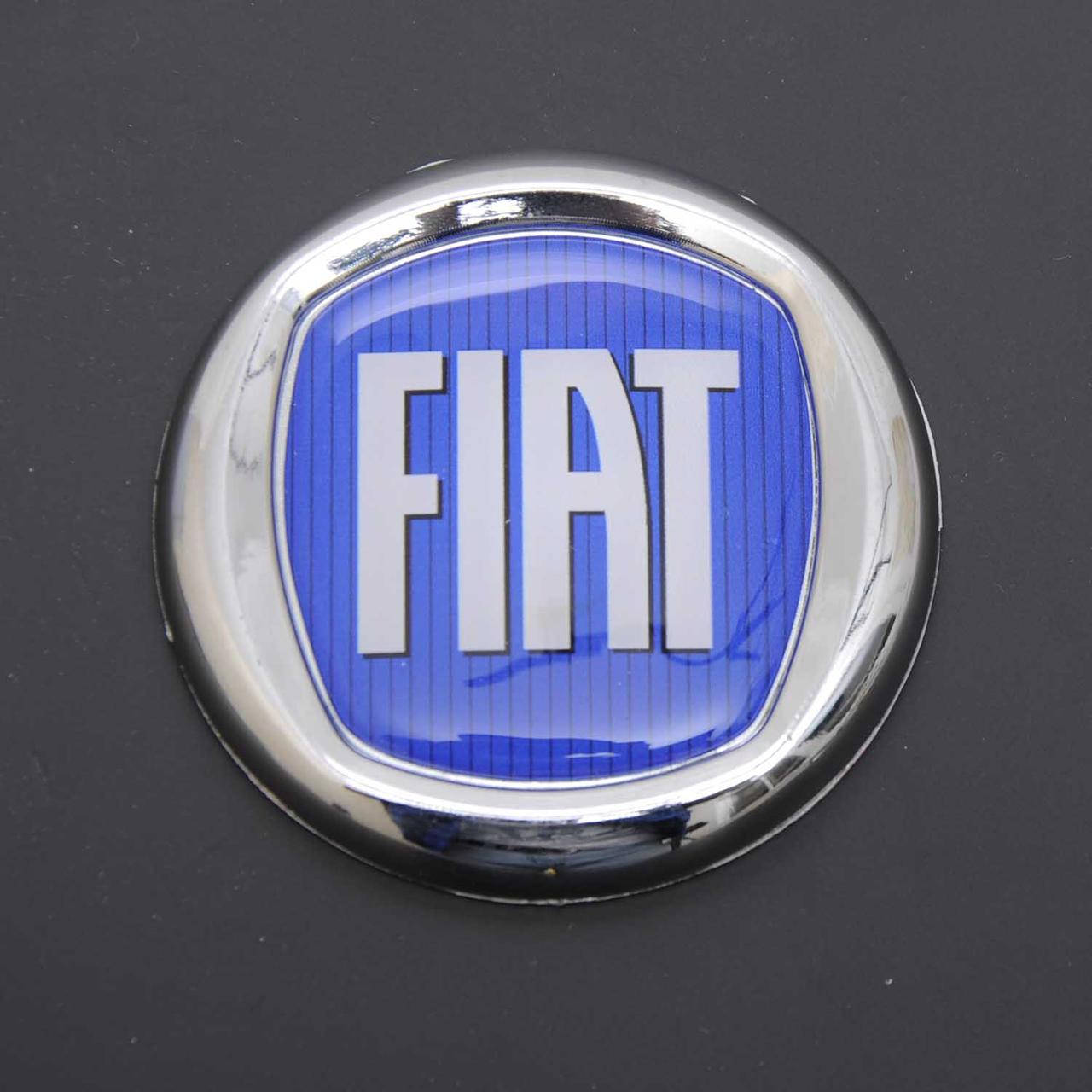 

Эмблема "Fiat" Albea/Punto/Palio зад/ пластик/скотч/синяя/D75