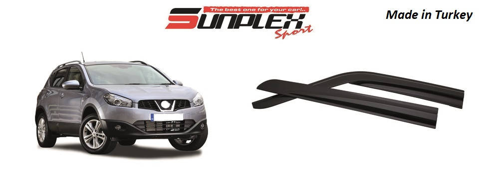 

Дефлектор на окна (ветровики) SUNPLEX NISSAN QASHQAI 2007-2014 SP-S-76