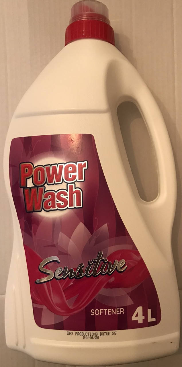 

Кондиционер ополаскиватель для тканей Power Wash Sensitive 4л