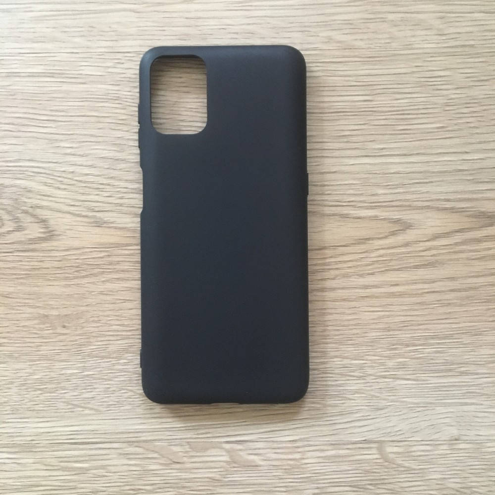 

Силиконовый чехол бампер для Motorola G9 Plus, Черный