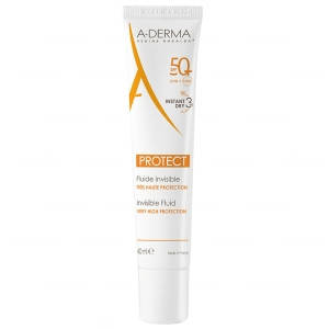 

A-Derma Protect Fluid SPF50+ - флюид от солнца для чувствительной кожи, 40 мл