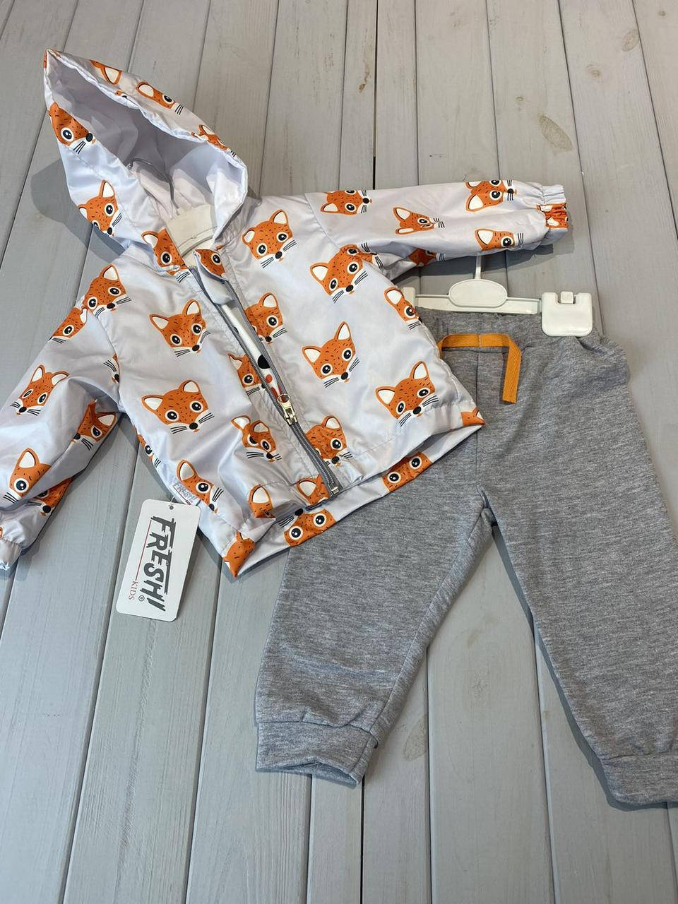 

Костюм тройка для мальчика, весна лето Fresh Kids 68, 74