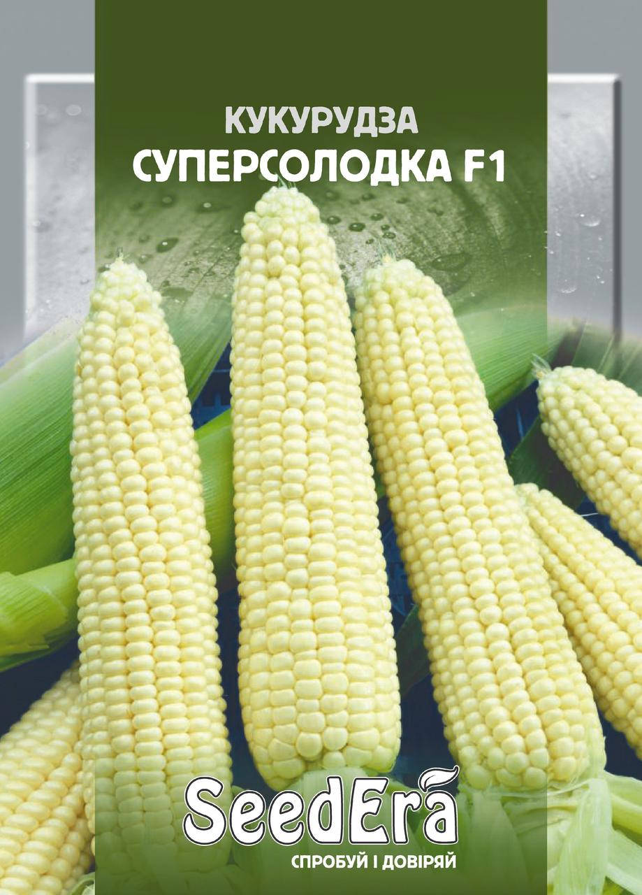 

Семена Кукуруза сахарная Суперсладкая F1, 20 граммов SeedEra