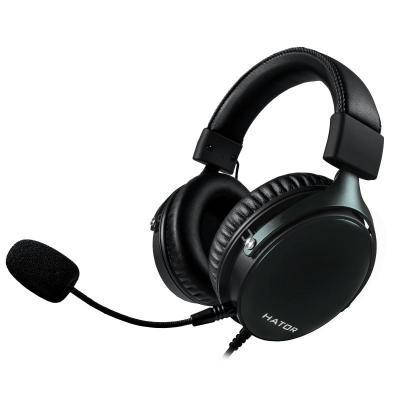 

Игровая гарнитура HATOR Hyperpunk (HTA-821) Gunmetal/Black(1942029151756), Черный