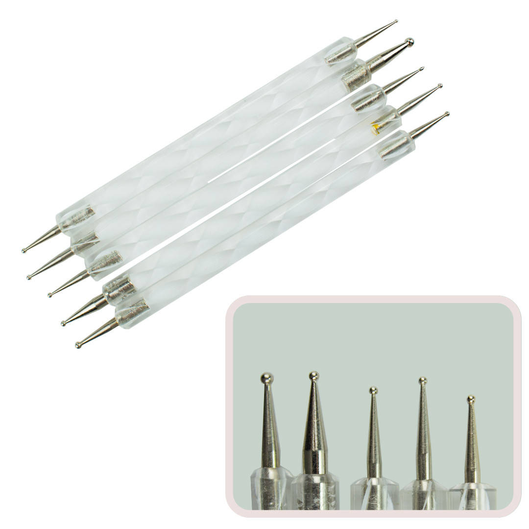 

Дотс двухсторонний пластик (5шт) набор