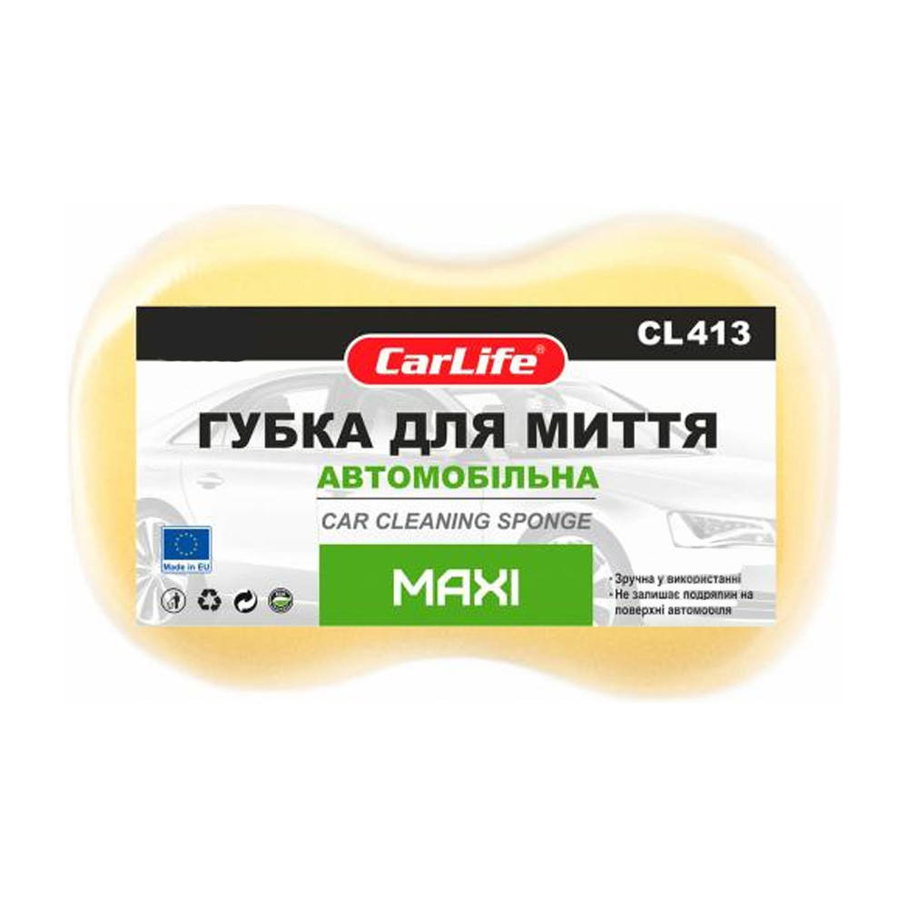 

Губка автомобильная CarLife Maxi CL-413 243*160*70 мм