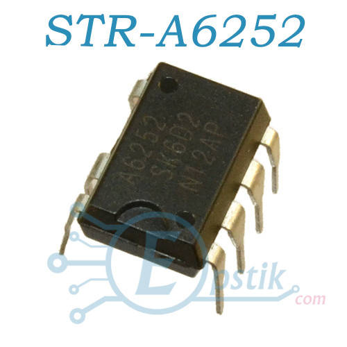 

STR-A6252, ШИМ контроллер, DIP7