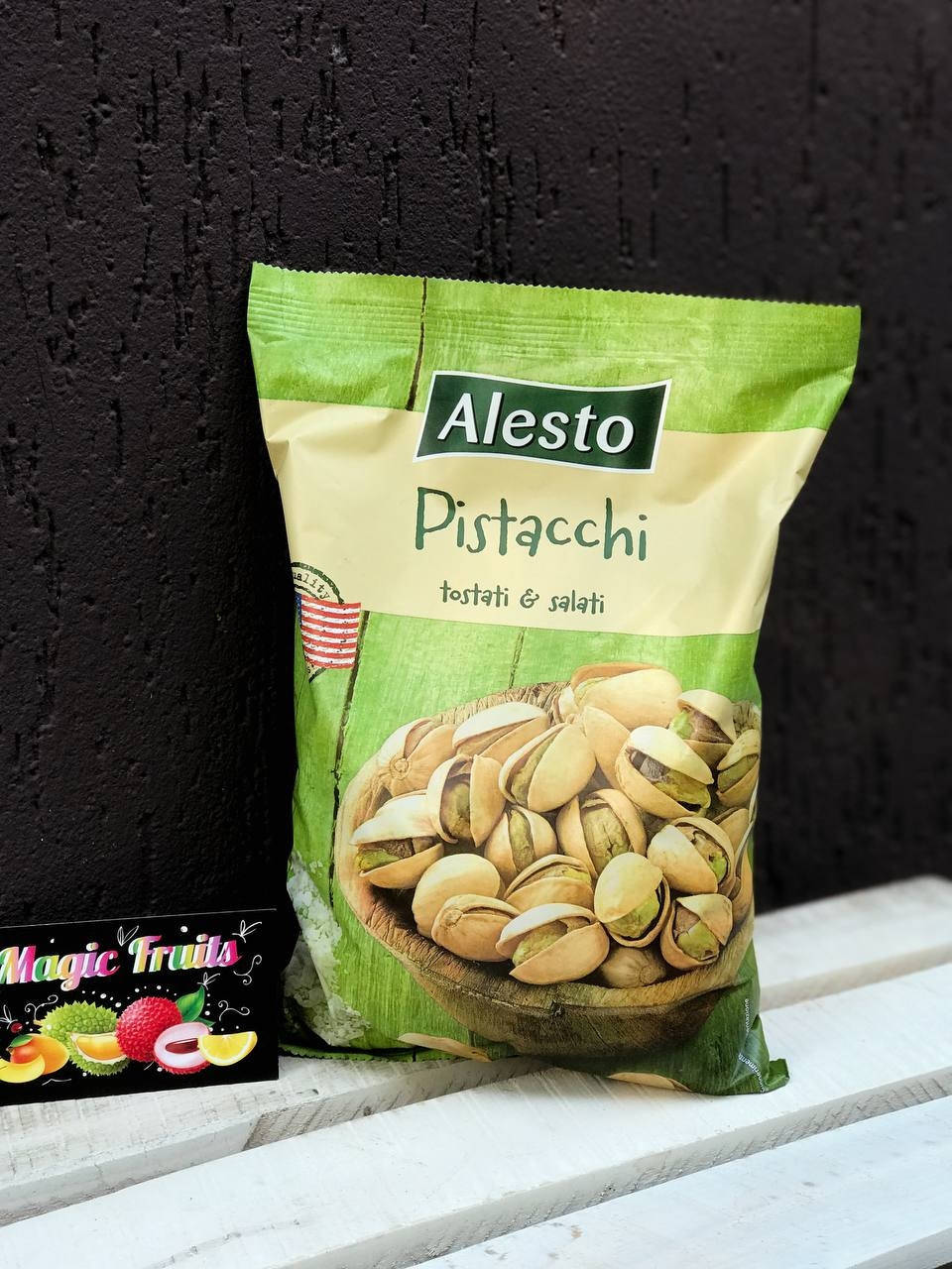 

Фисташки жареные соленые Alesto 500г