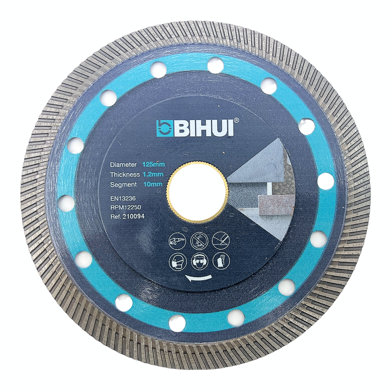

Диск алмазный BIHUI Turbo Diamond 125 мм