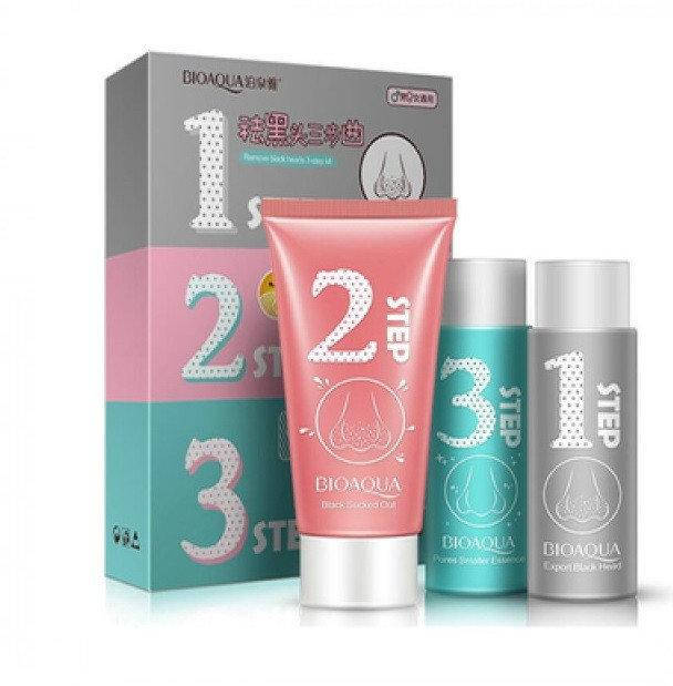 

Набор для удаления черных точек BioAqua 3 в 1