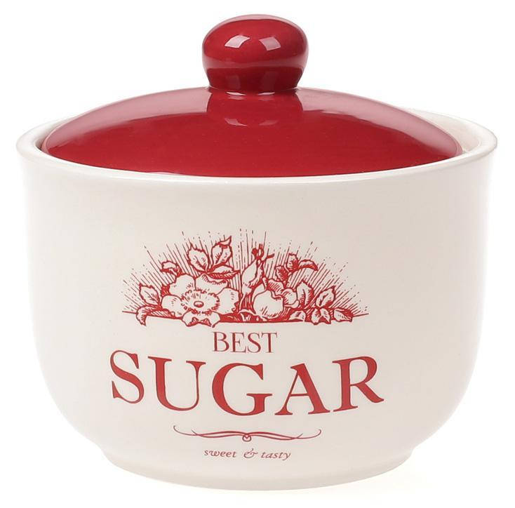

Сахарница керамическая Английский Шиповник SUGAR 400мл Бона Ди BD-DM059-W .