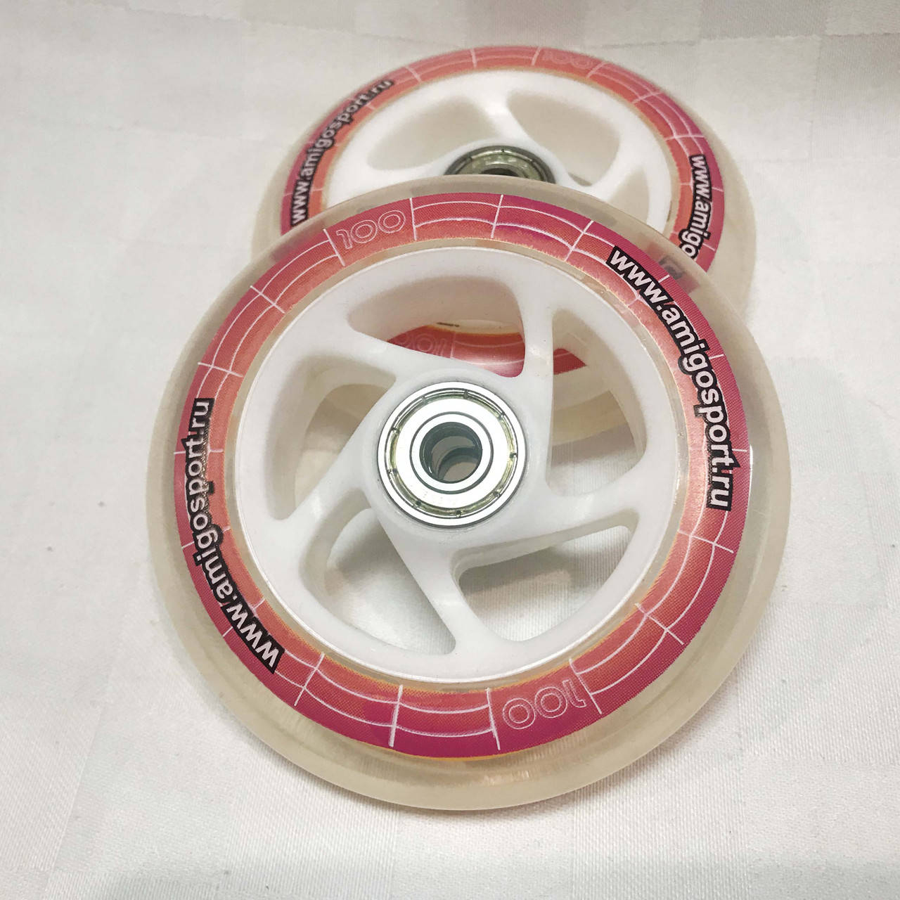 

Колеса для самоката с подшипником 608-ZZ Explore Scooter Wheels 100мм (2шт)