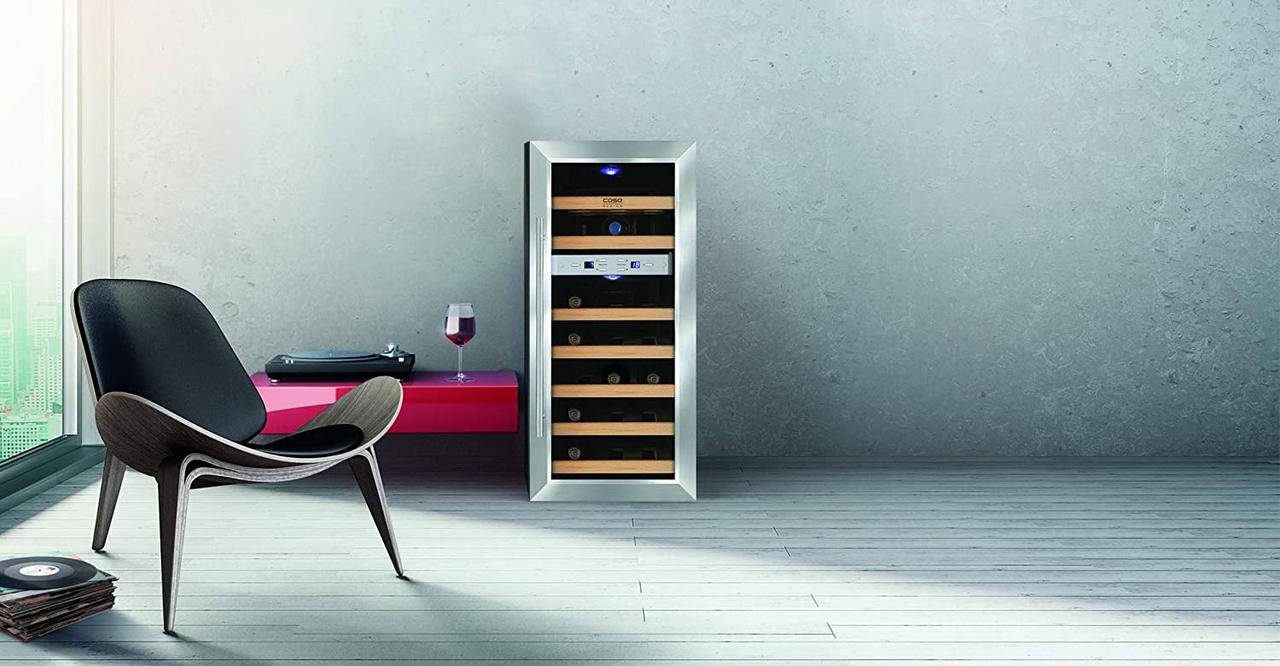 

Винный шкаф CASO Wine Duett 21 двухкамерный, вмещает 21 бутылку вина
