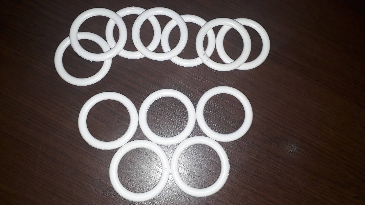 

Кольцо шторное пластик Dвн 35мм, за 50 шт.