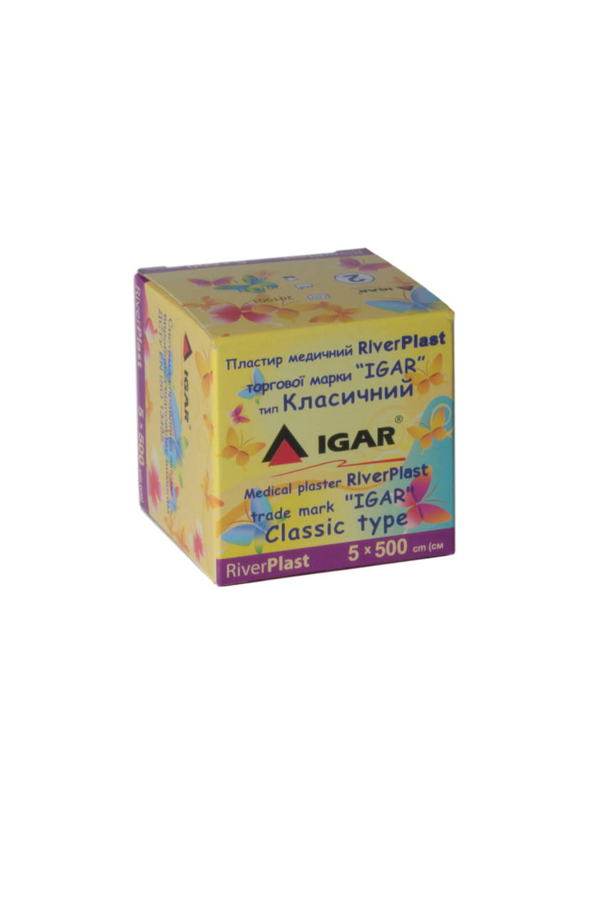 

Пластырь RiverPlast 5*500см тип Классический IGAR (катушка)