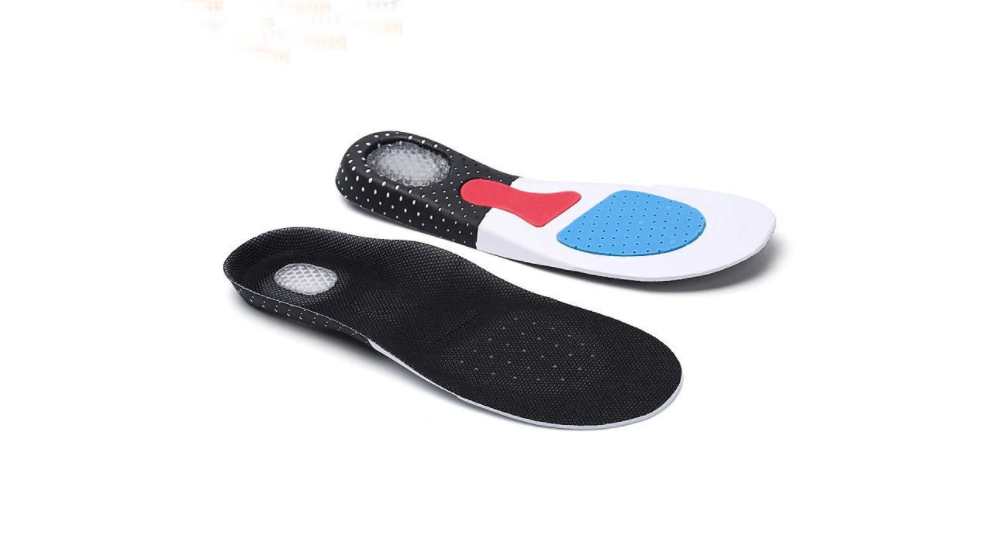 

Стельки для обуви мужские спортивные обрезные кроссовочные с силиконовой пяткой р 40-48