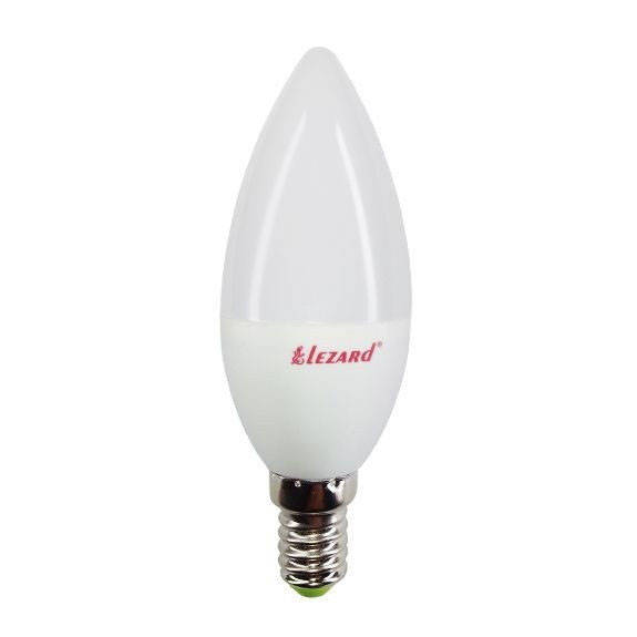 

Лампа светодиодная Lezard LED CANDLE B35 7W 4200K E14 220V 442-B35-1407