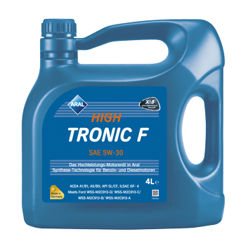 

Моторное масло Aral HighTronic F 5W-30 4 л. 1552A2