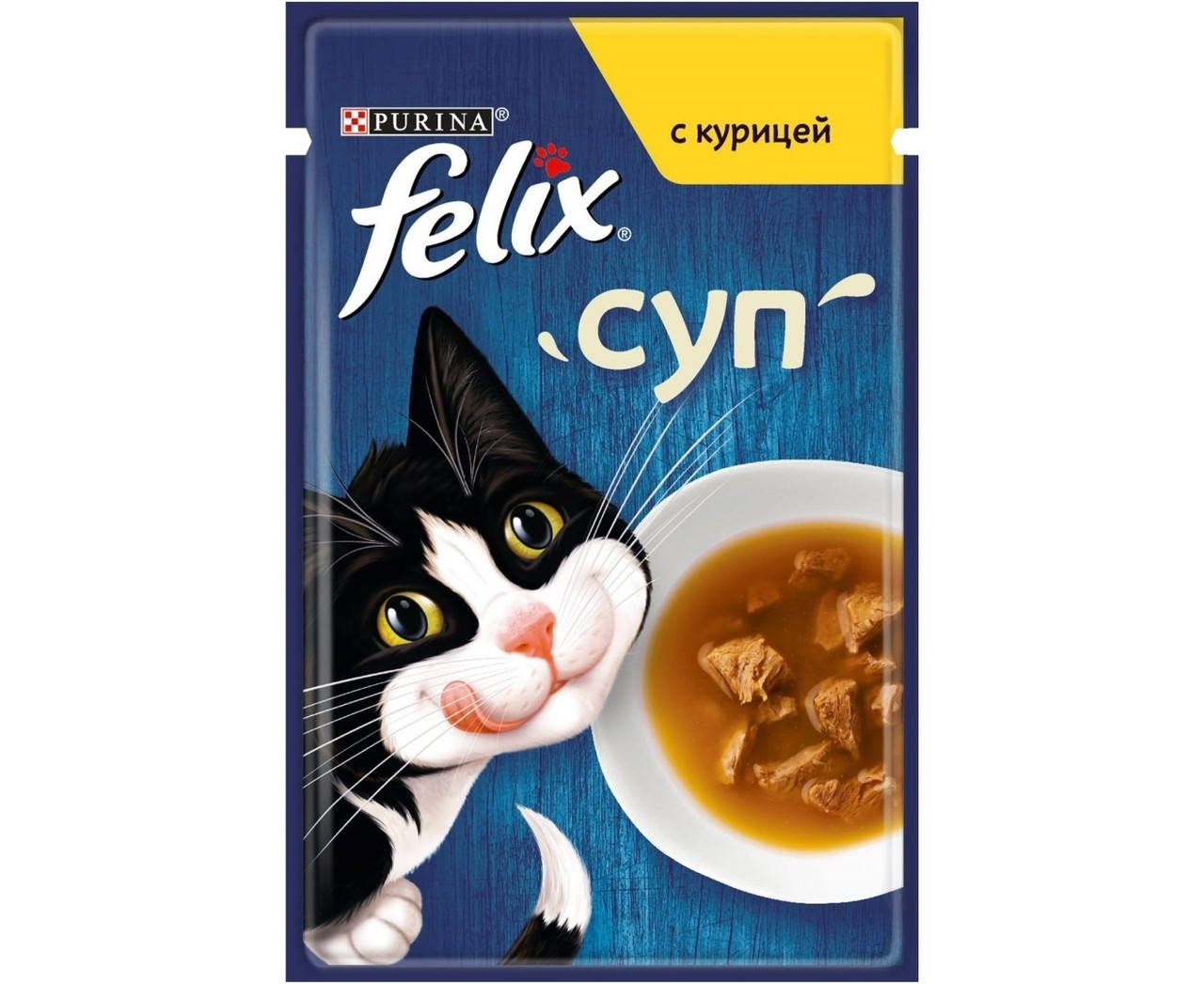 

Felix Soup суп с курицей для кошек 48 г